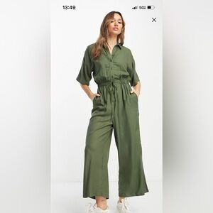 ASOS green Olive jumpsuit